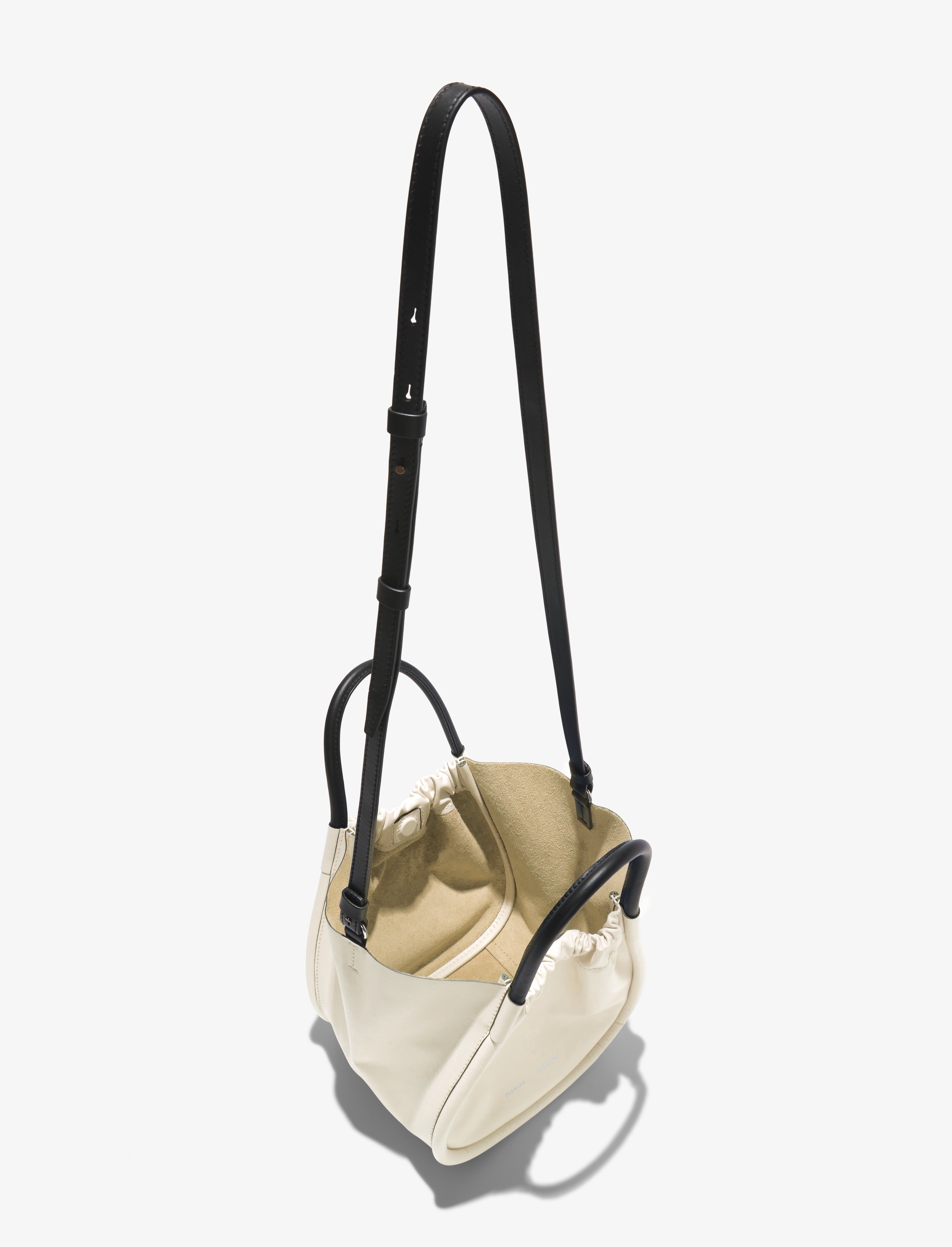 Small Ruched Crossbody Tote - 5