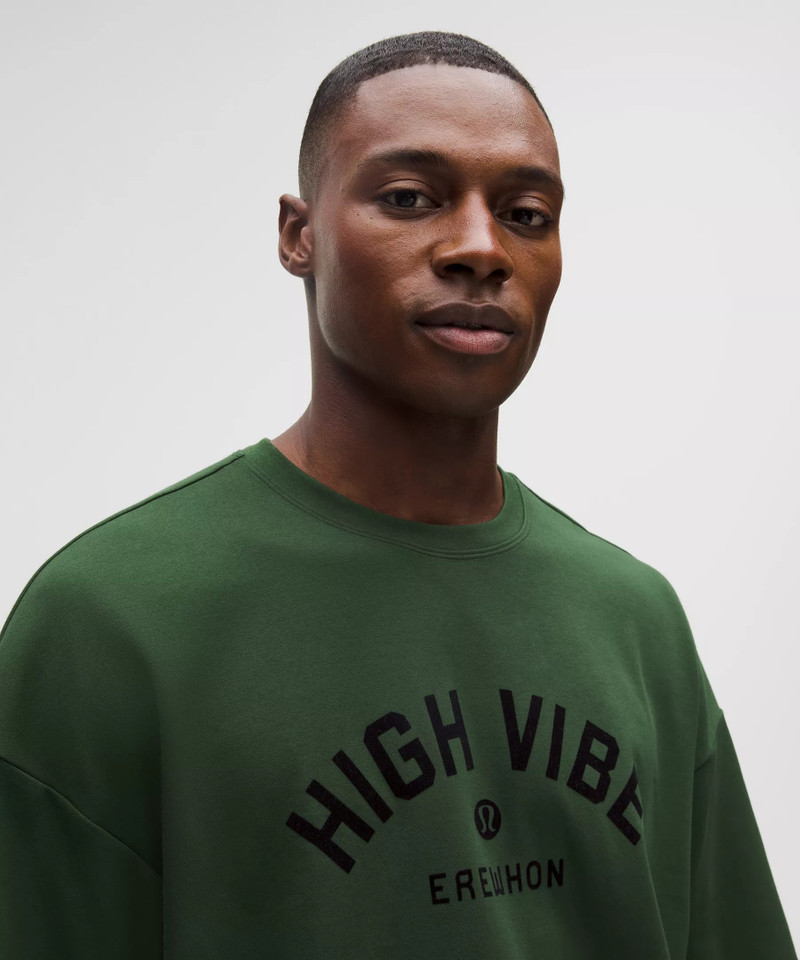 Stretch Cotton-Blend Oversized T-Shirt High Vibe *Erewhon 3