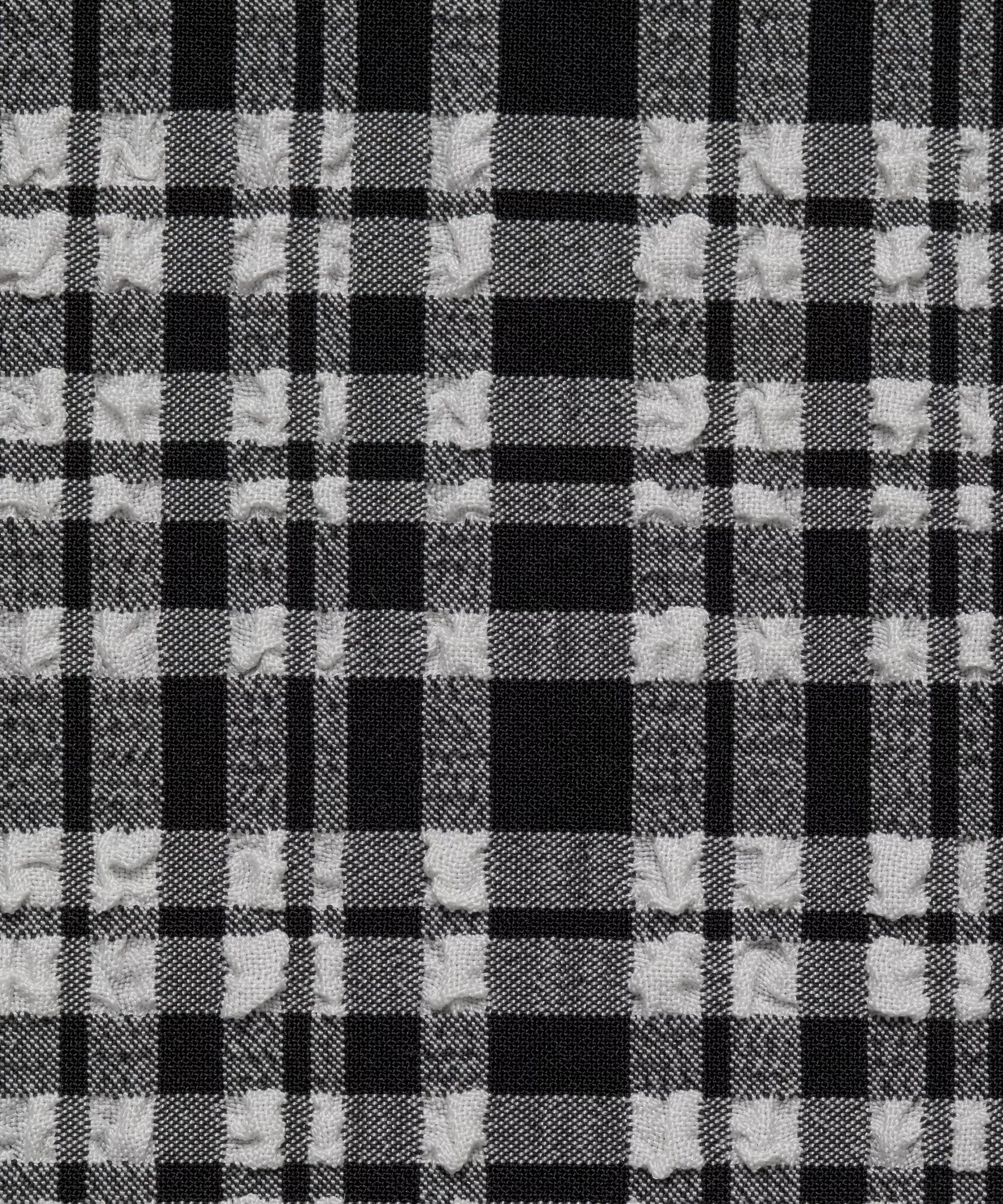 Women's Seersucker Check Wide-Brim Hat - 4