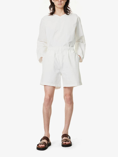 Sunspel Sunspel x Nigel Cabourn ripstop cotton-blend shorts outlook