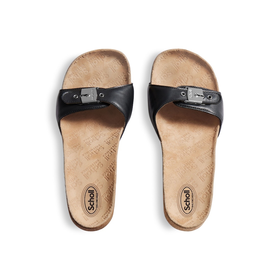 Women's Balenciaga I Scholl Sandal  in Black - 6