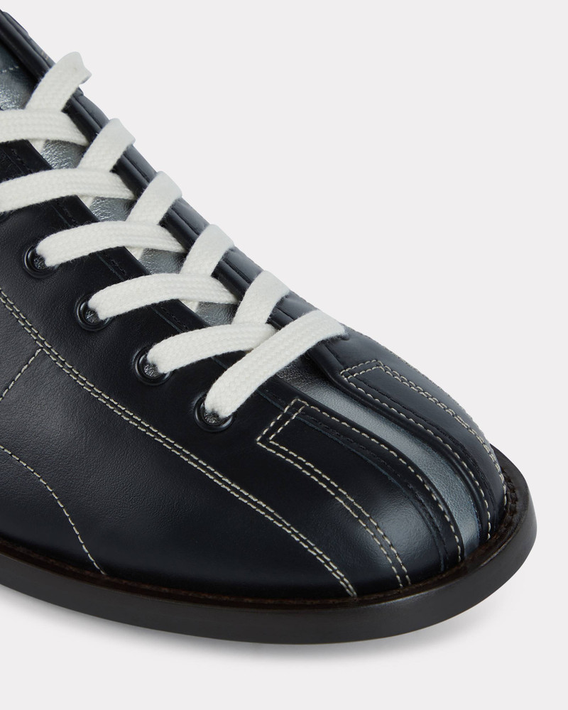 'KENZO Striker' bowling derbies in leather 5