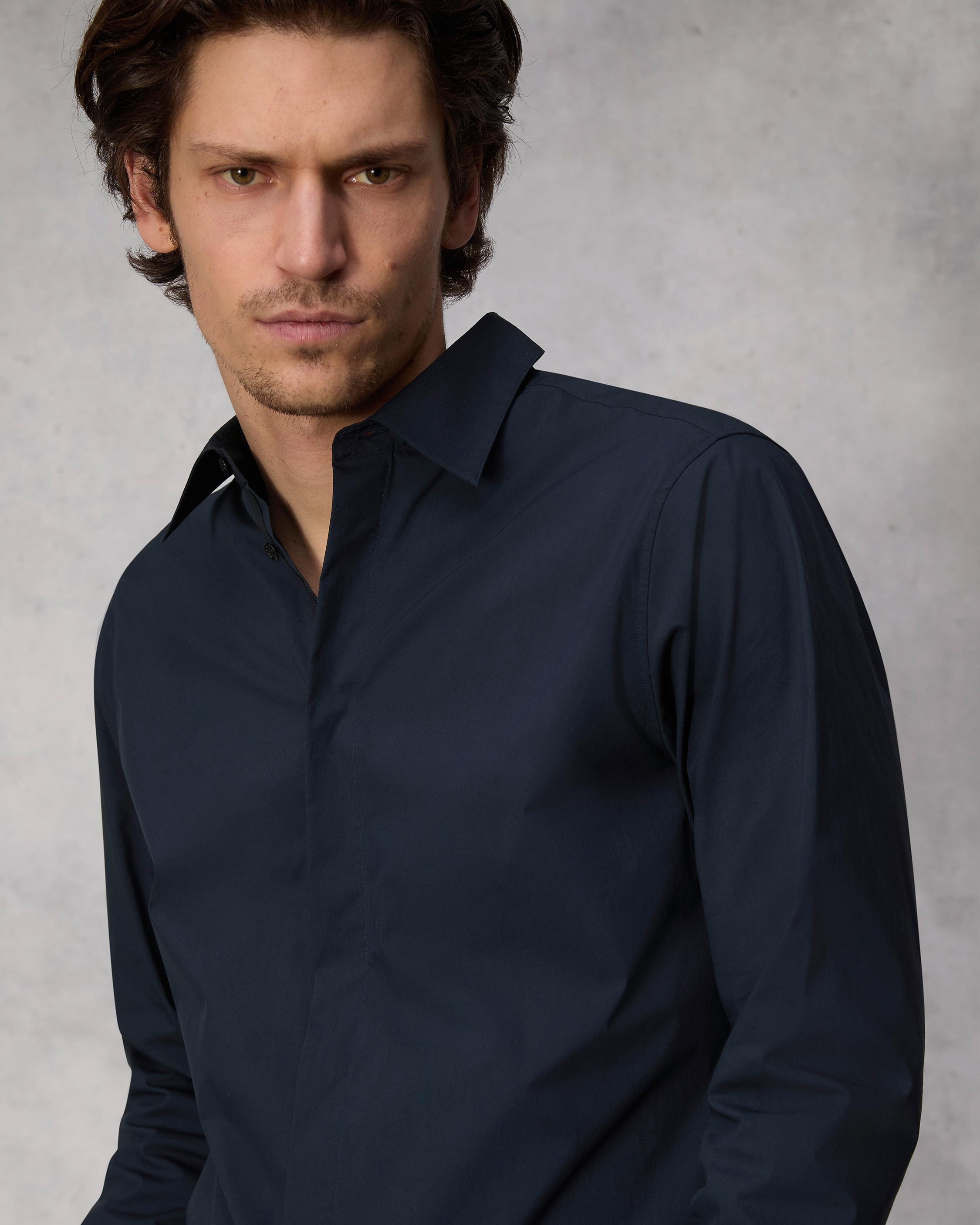 Tomlin Cotton Poplin Shirt - 6