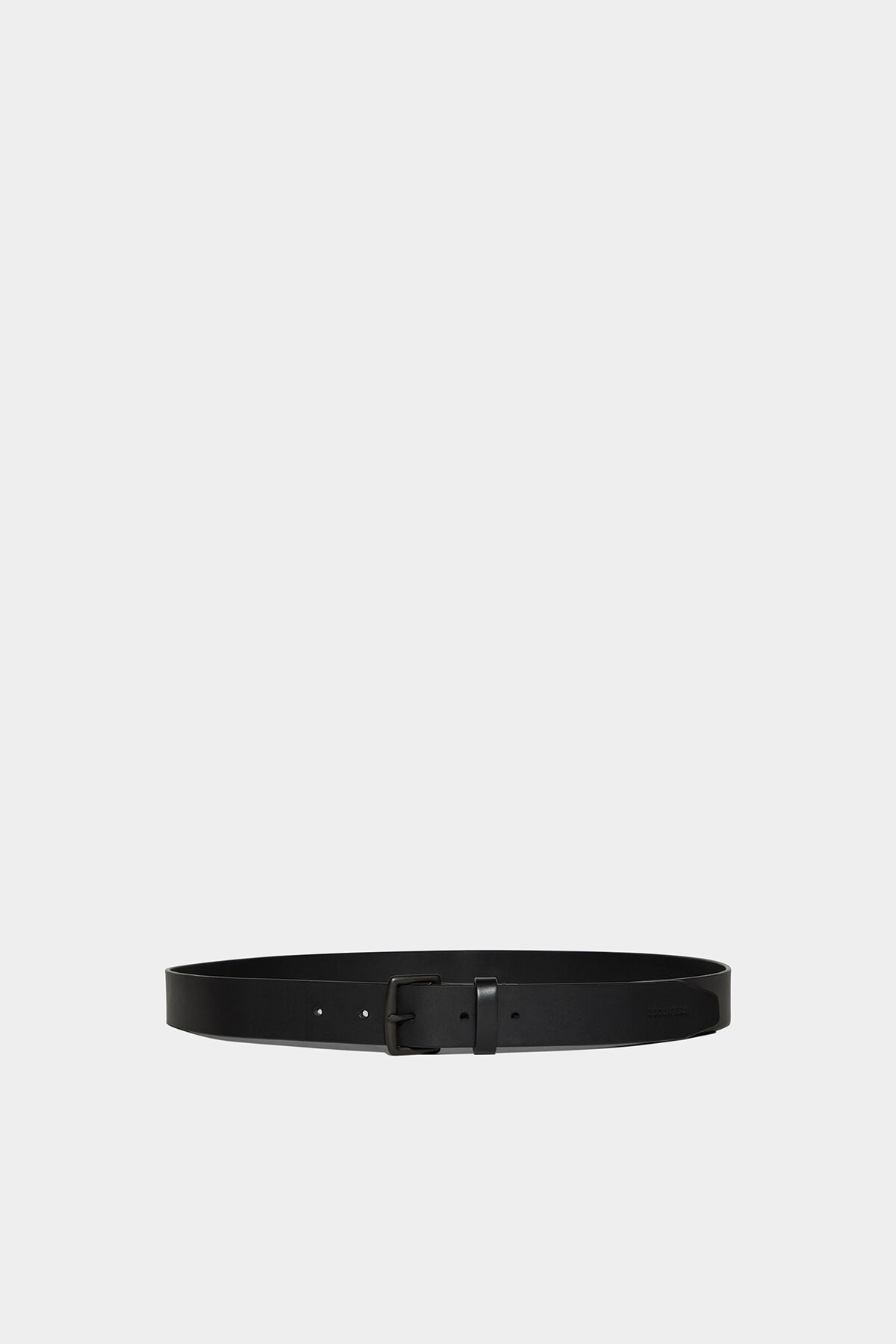 IBRA BLACK ON BLACK BUCKLE BELT - 2