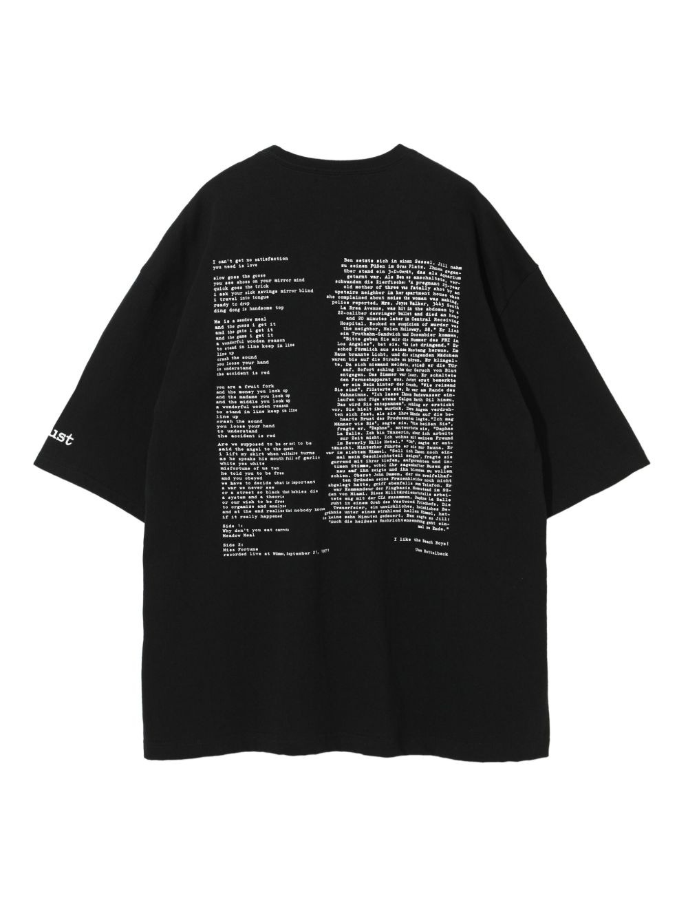 x-ray print cotton T-shirt - 2