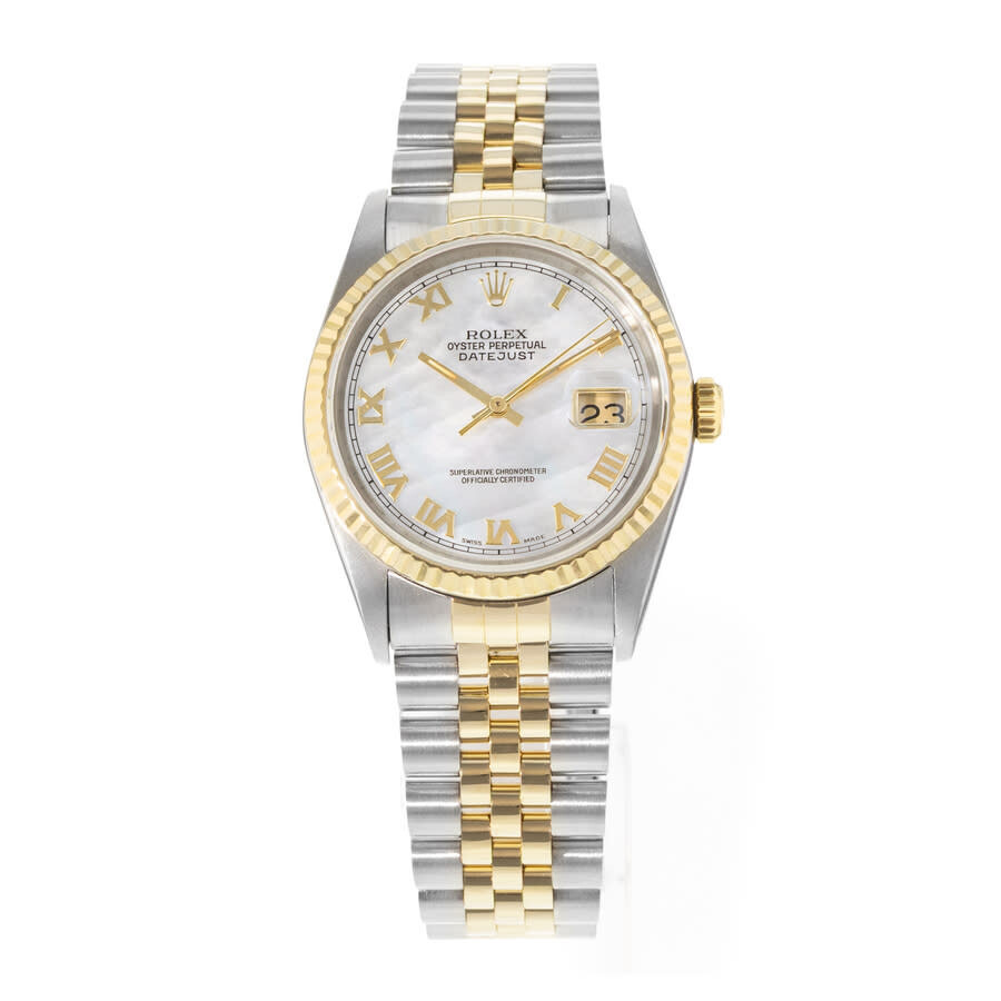 Pre-owned Rolex Datejust 36 Automatic Chronometer Men's Watch 16233 MRJ - 3