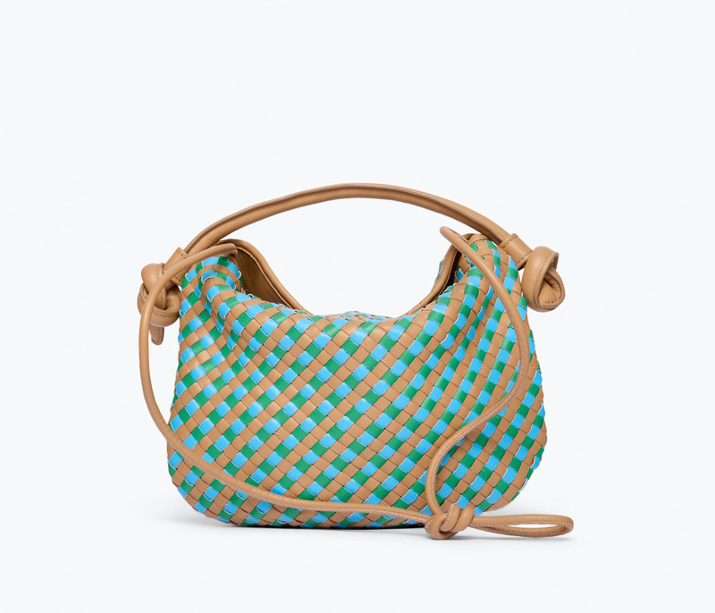 ELIS WOVEN LEATHER HANDBAG 5