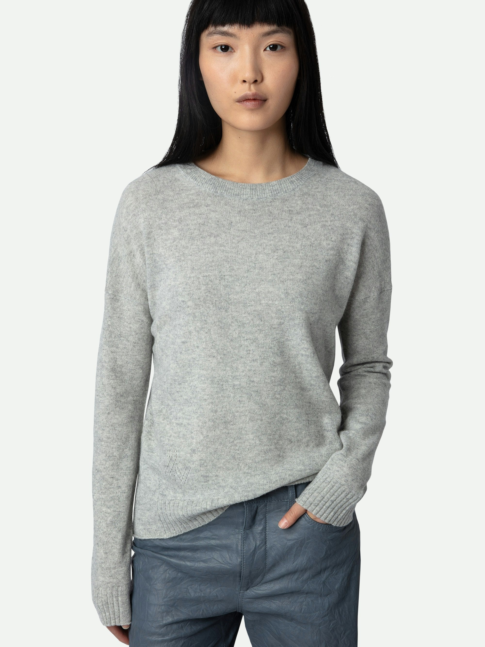 Cici Patch Cashmere Sweater - 6