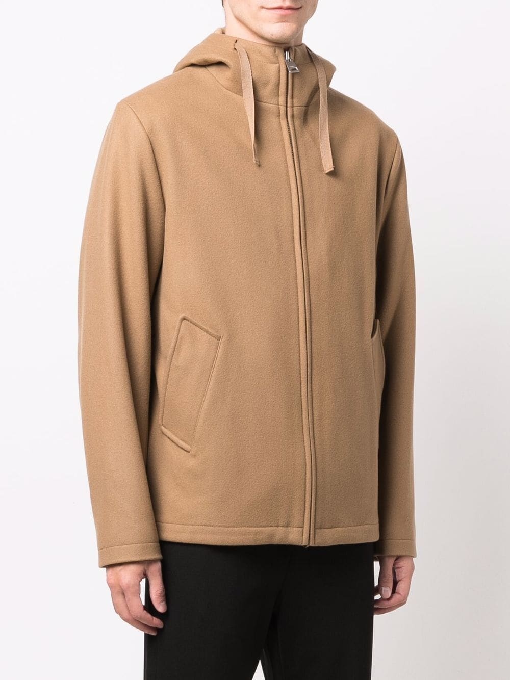 zipped hooded jacket - 3