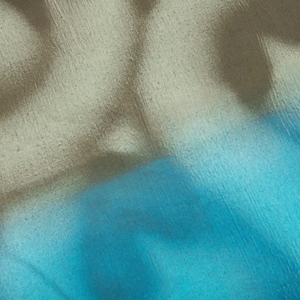 AWAKE NY X MUNDO DIP DYED CAMP SHIRT - BROWN/BLUE - 5