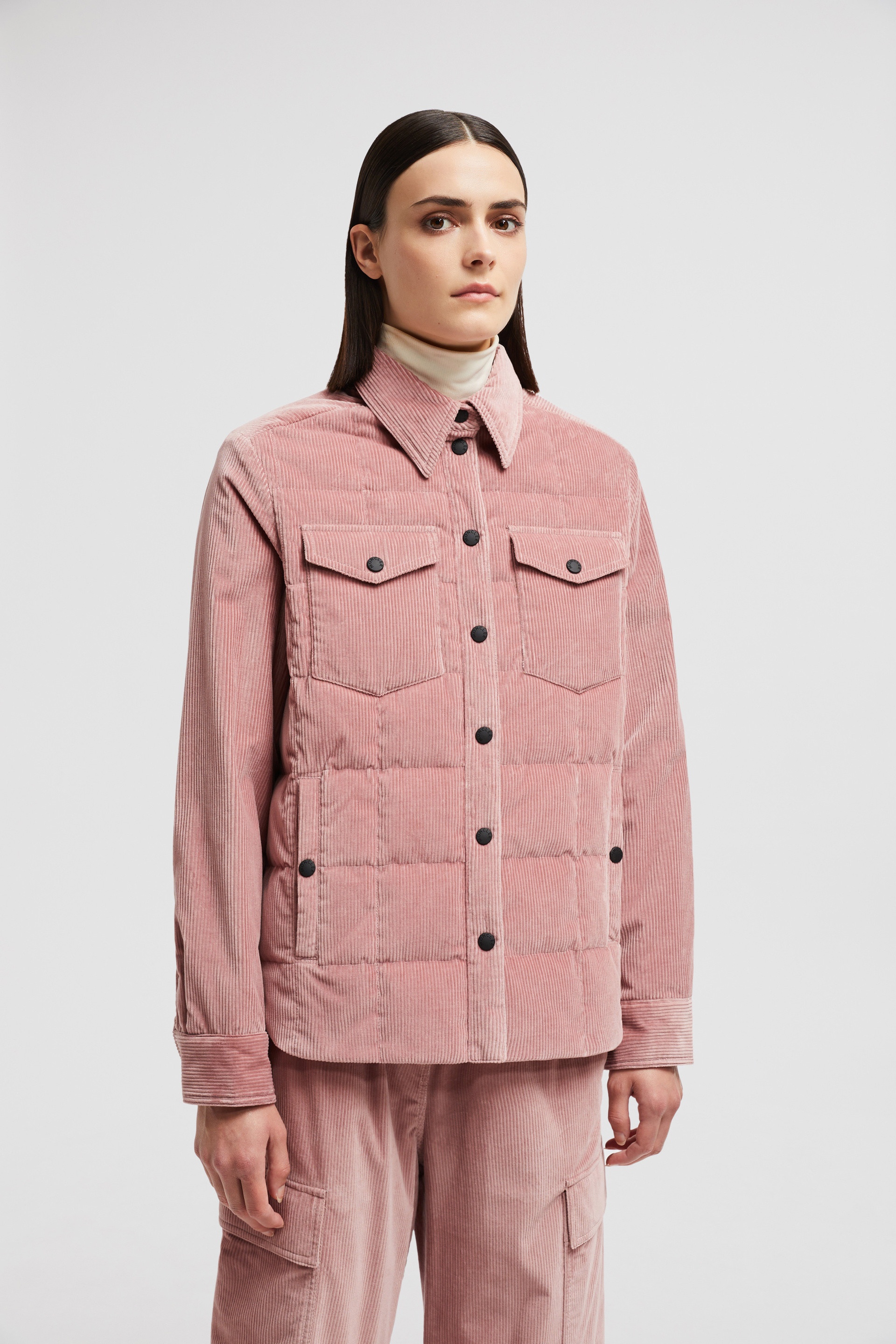 Paulet Down Corduroy Shirt Jacket - 3