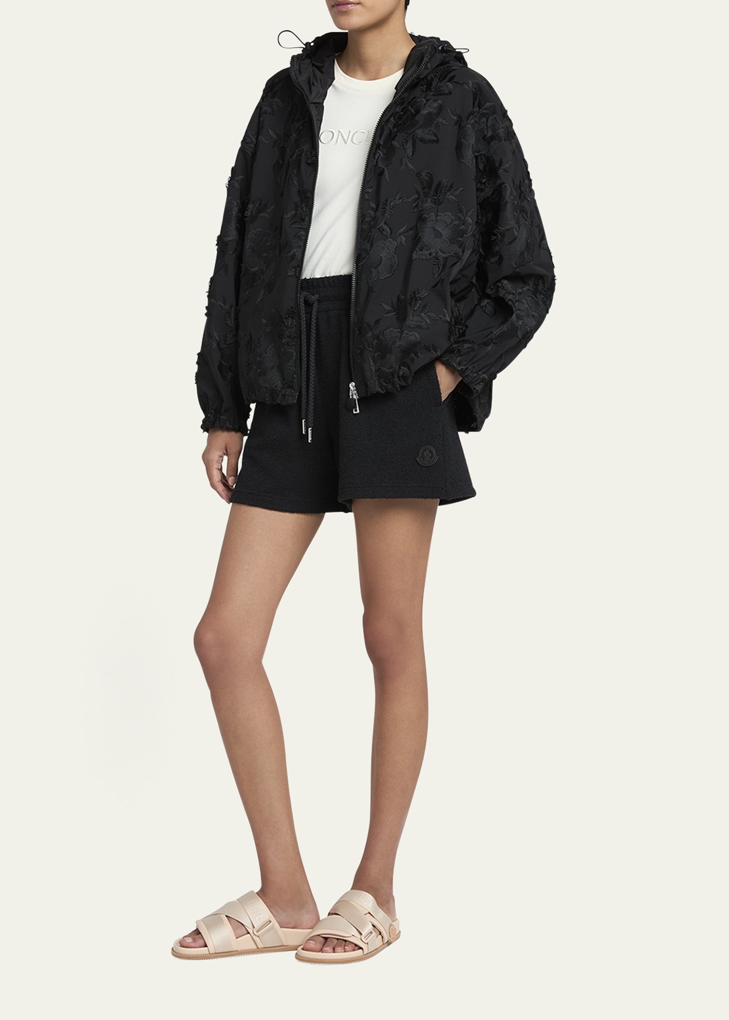 Charmeil Floral Hooded Jacket - 2