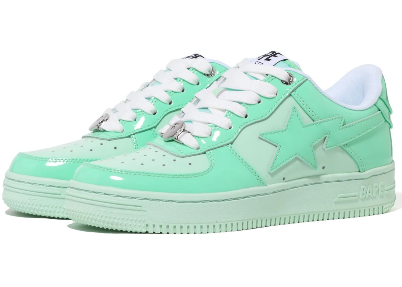 A Bathing Ape Colors Bape Sta Green (Women's) - 2