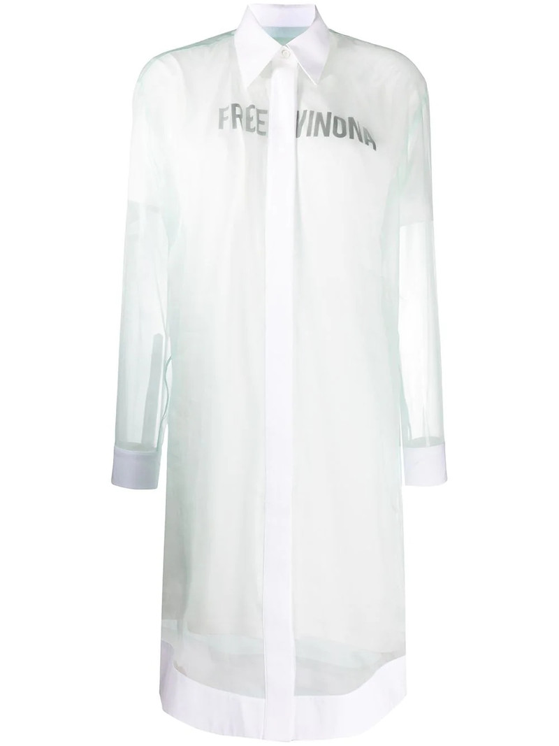 Free Winona-print shirt dress 1