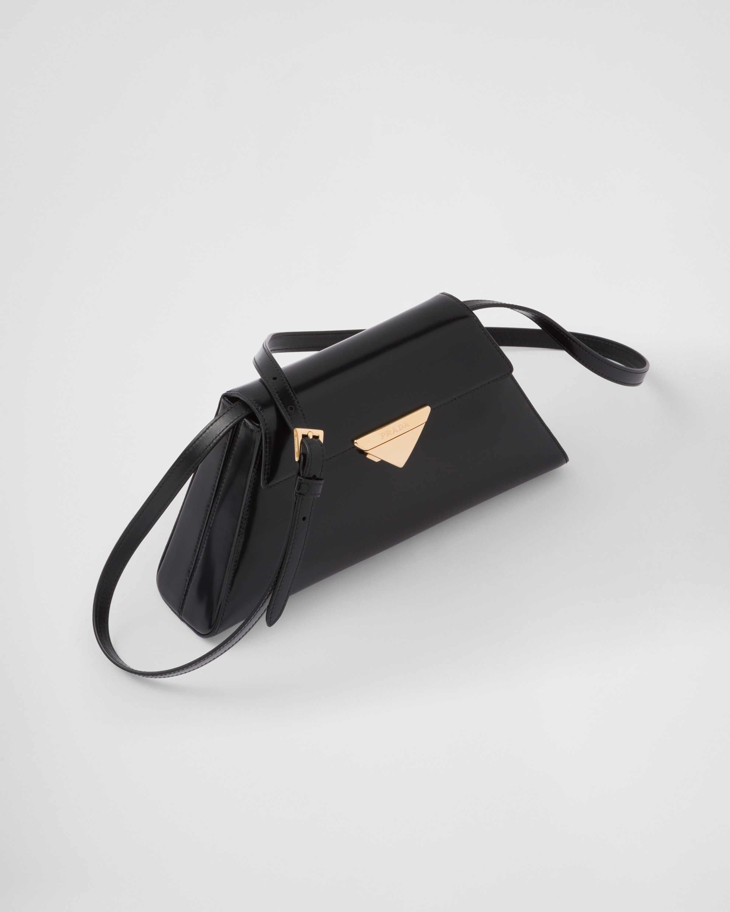 Medium brushed leather handbag - 3