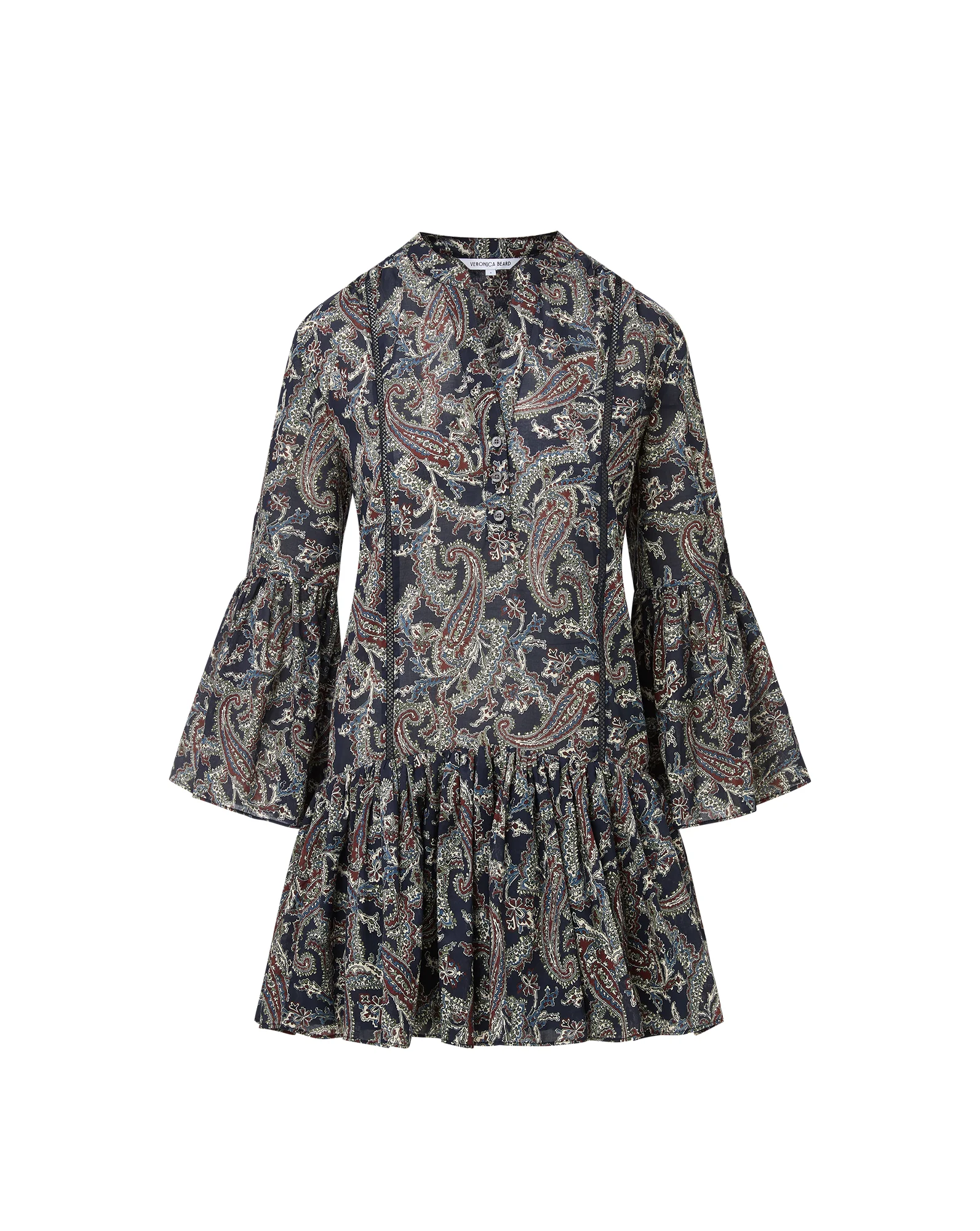 NOVESSA PAISLEY MINI DRESS - 1