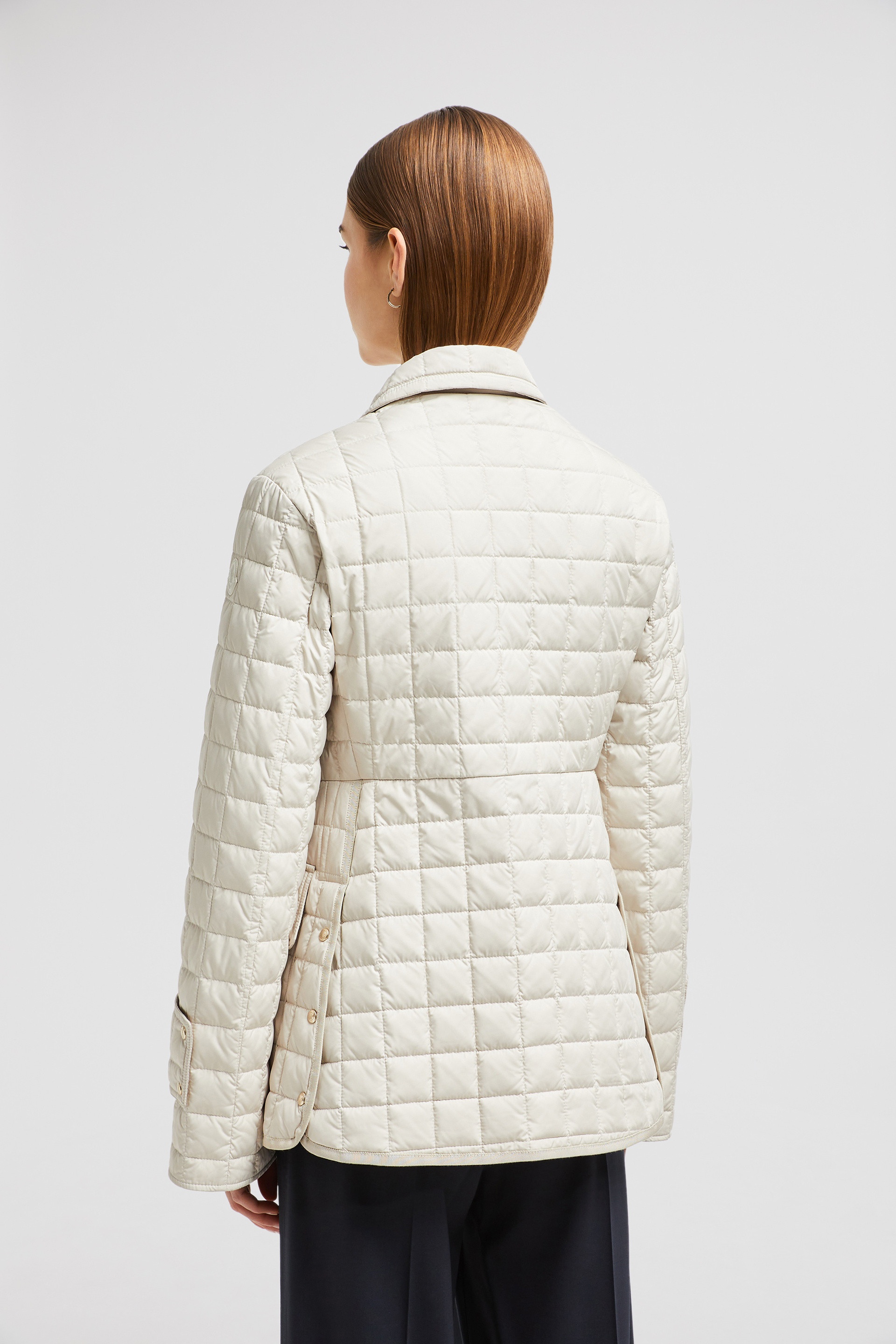 Epinal Square-Quilted Down Shirt Jacket - 5