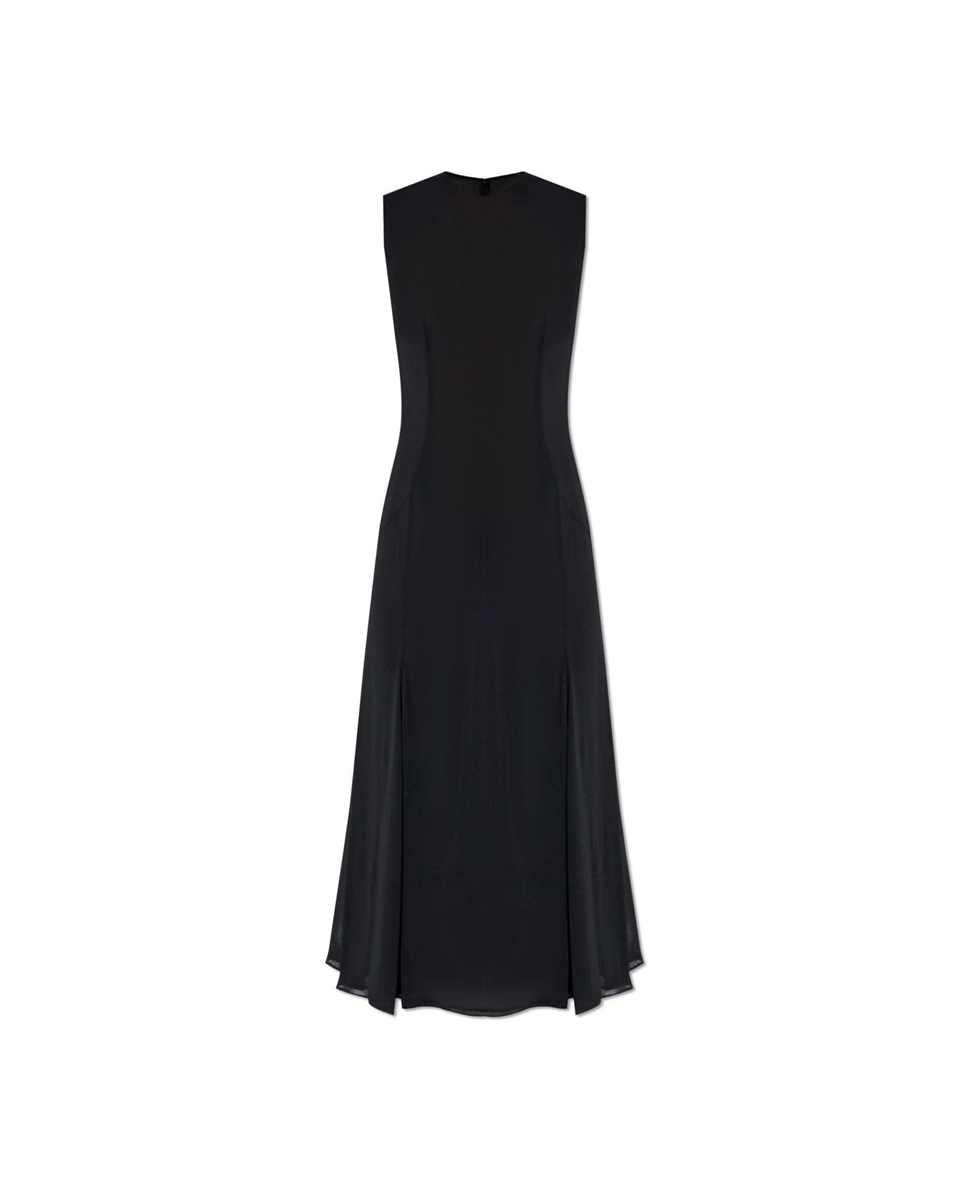 Sleeveless Jersey Calf-length Dress - 1