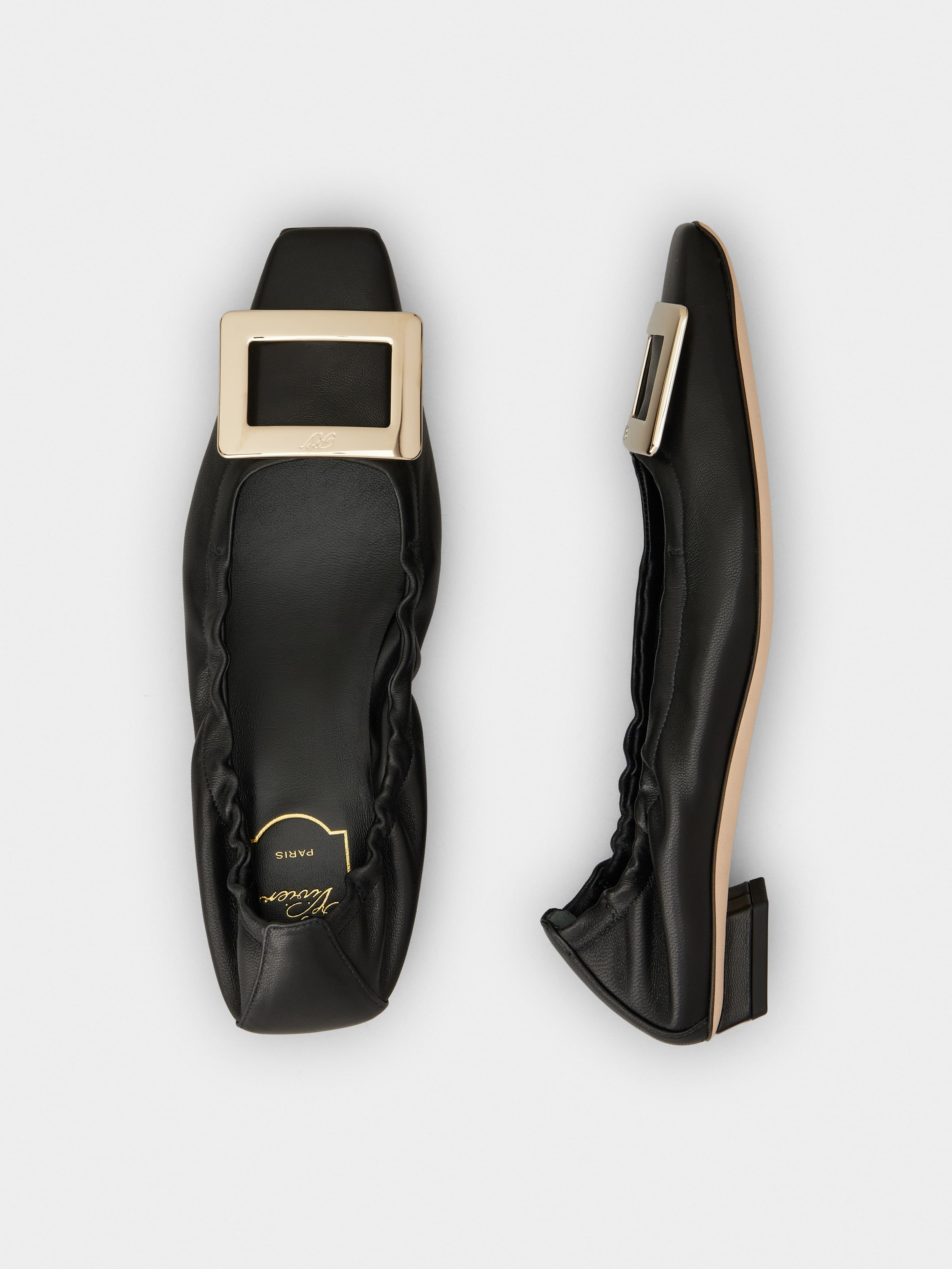 Belle Vivier Ballerinas in leather - 4