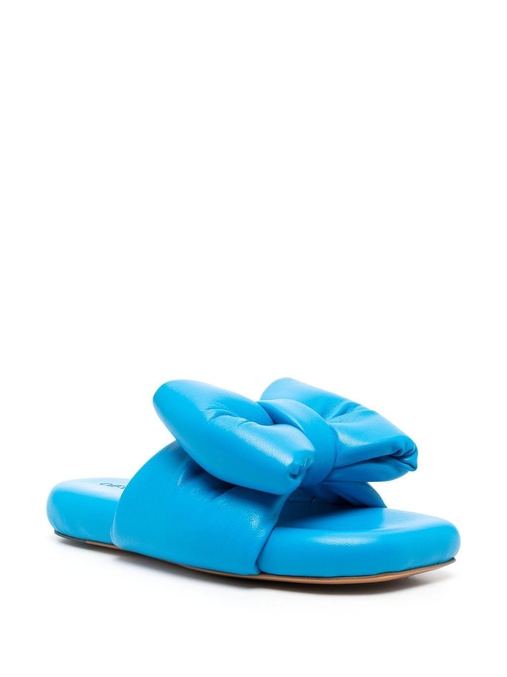 bow-detail leather sandals - 2