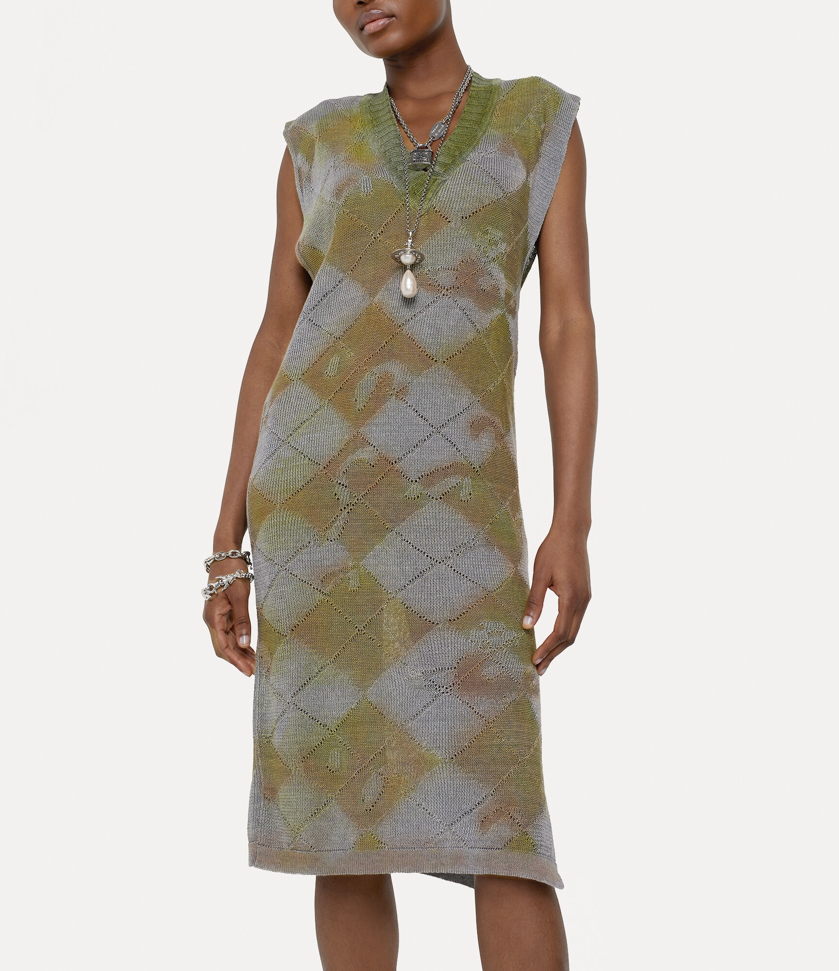 KNIT1 PEARL1 DRESS - 4