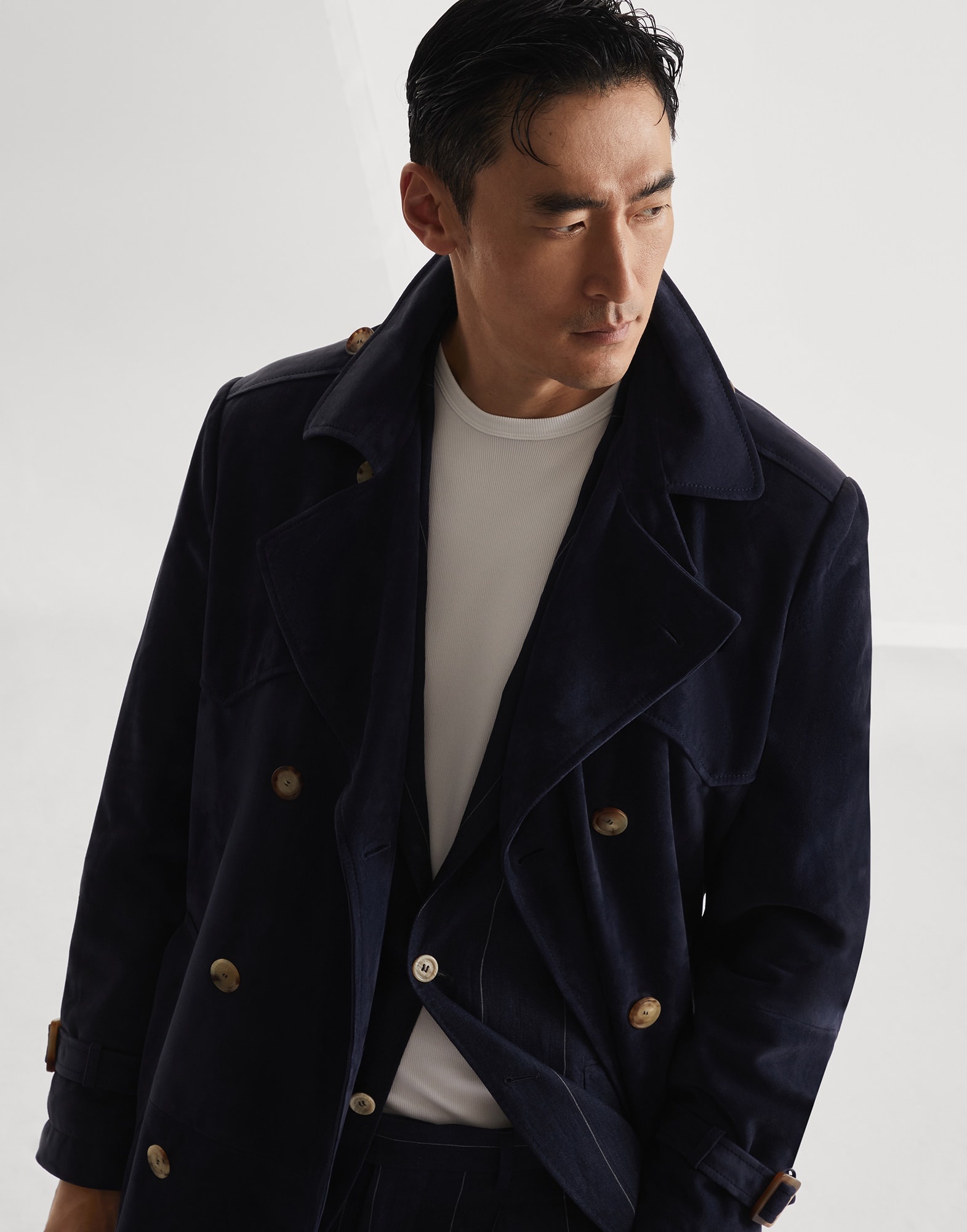 Suede trench - 4