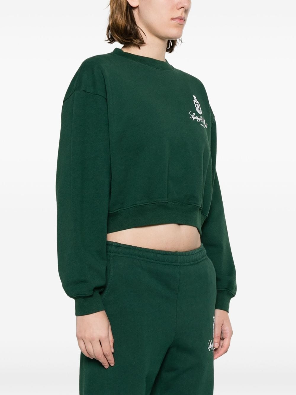 Vendome logo-print cotton sweatshirt - 3