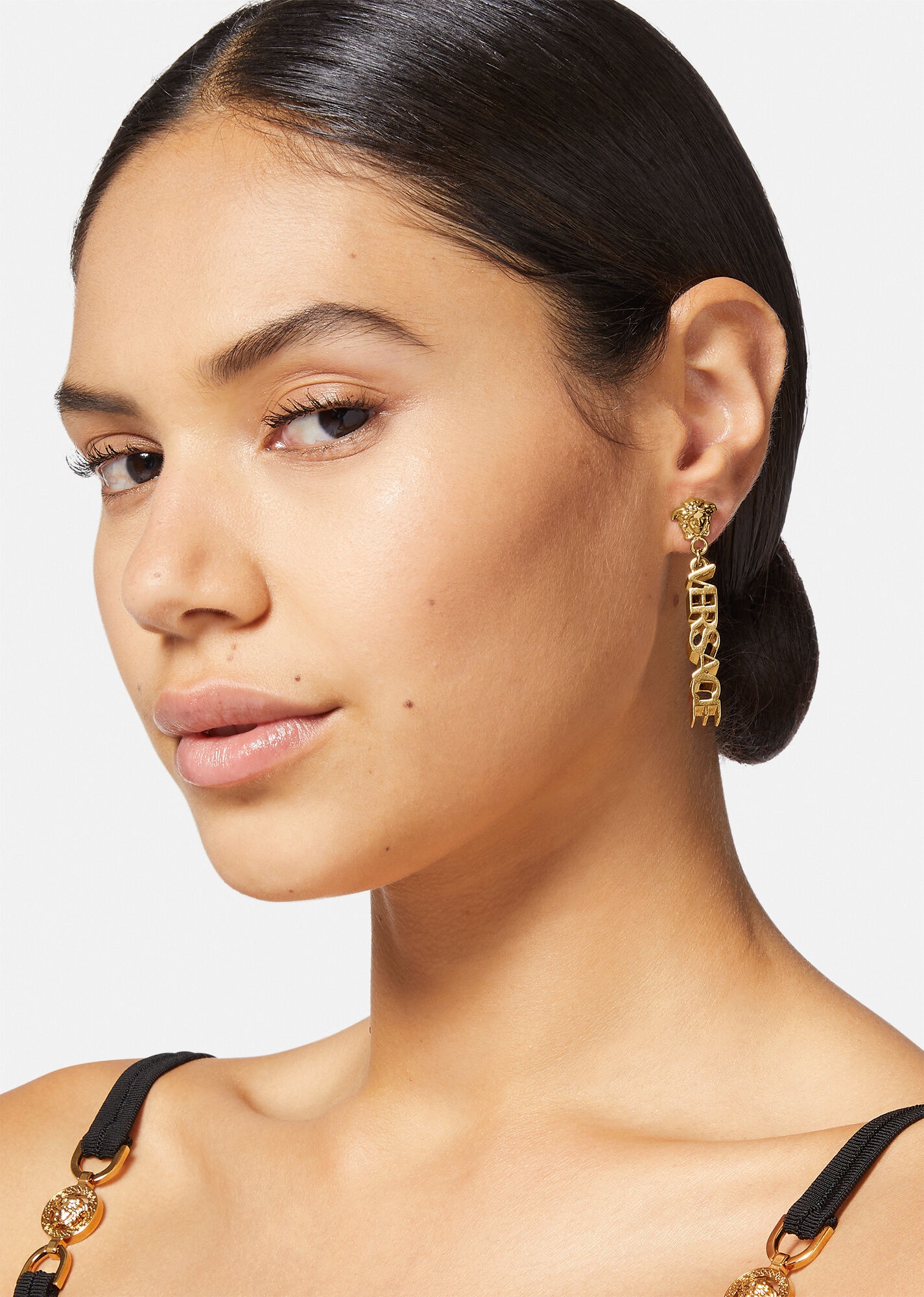 Logo Drop Earrings - 3