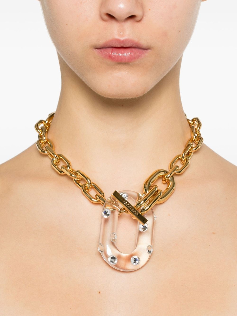 rabanne XL Link necklace outlook