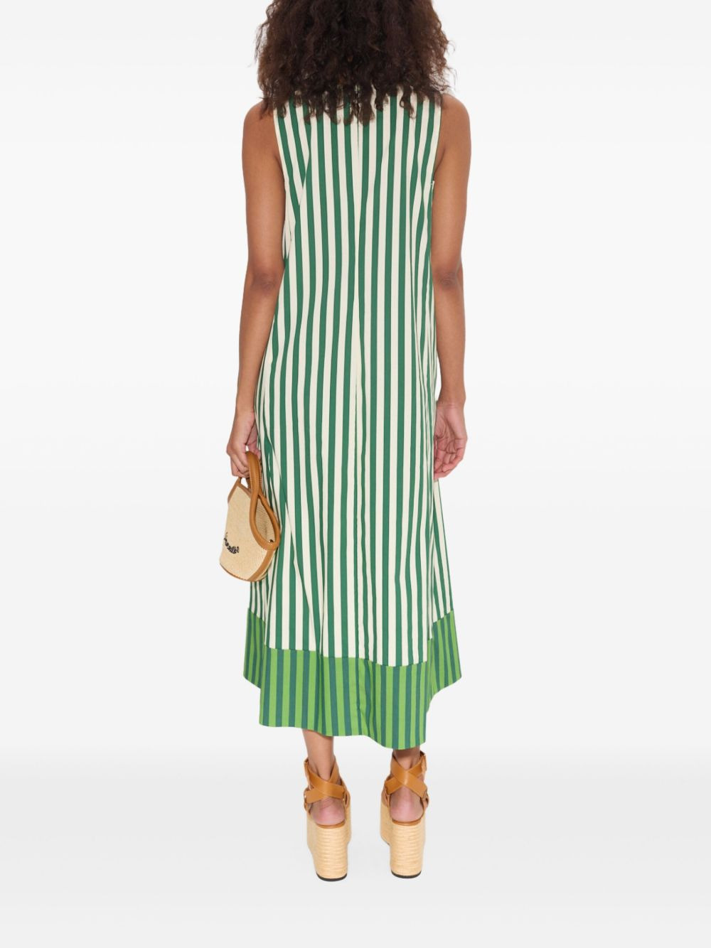 Mar poplin midi dress - 5
