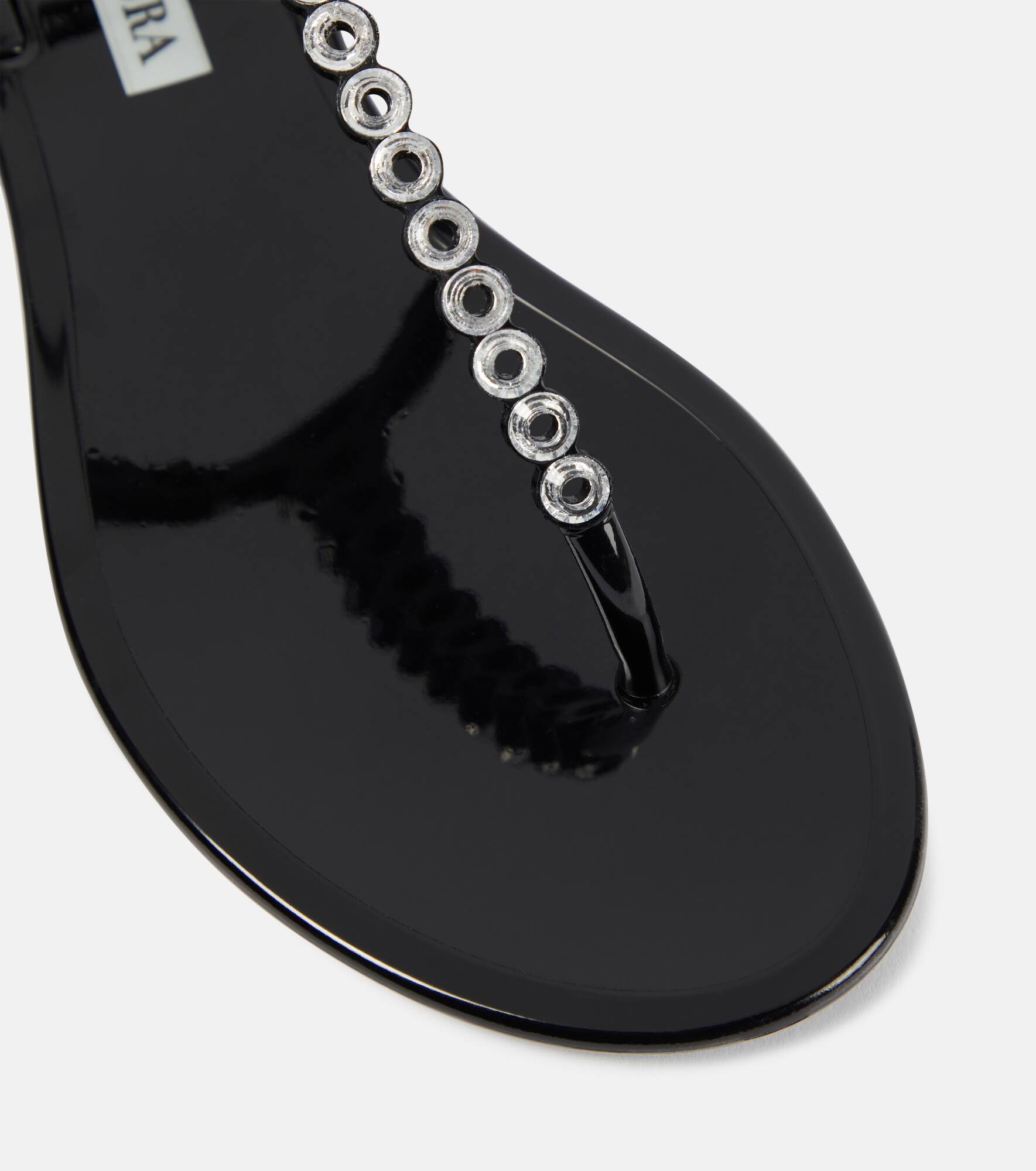 Almost Bare embellished PVC sandals - 6