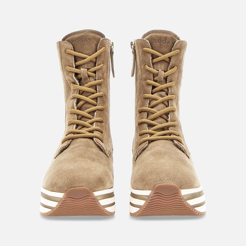 Ankle Boots Hogan Midi H222 Brown 5