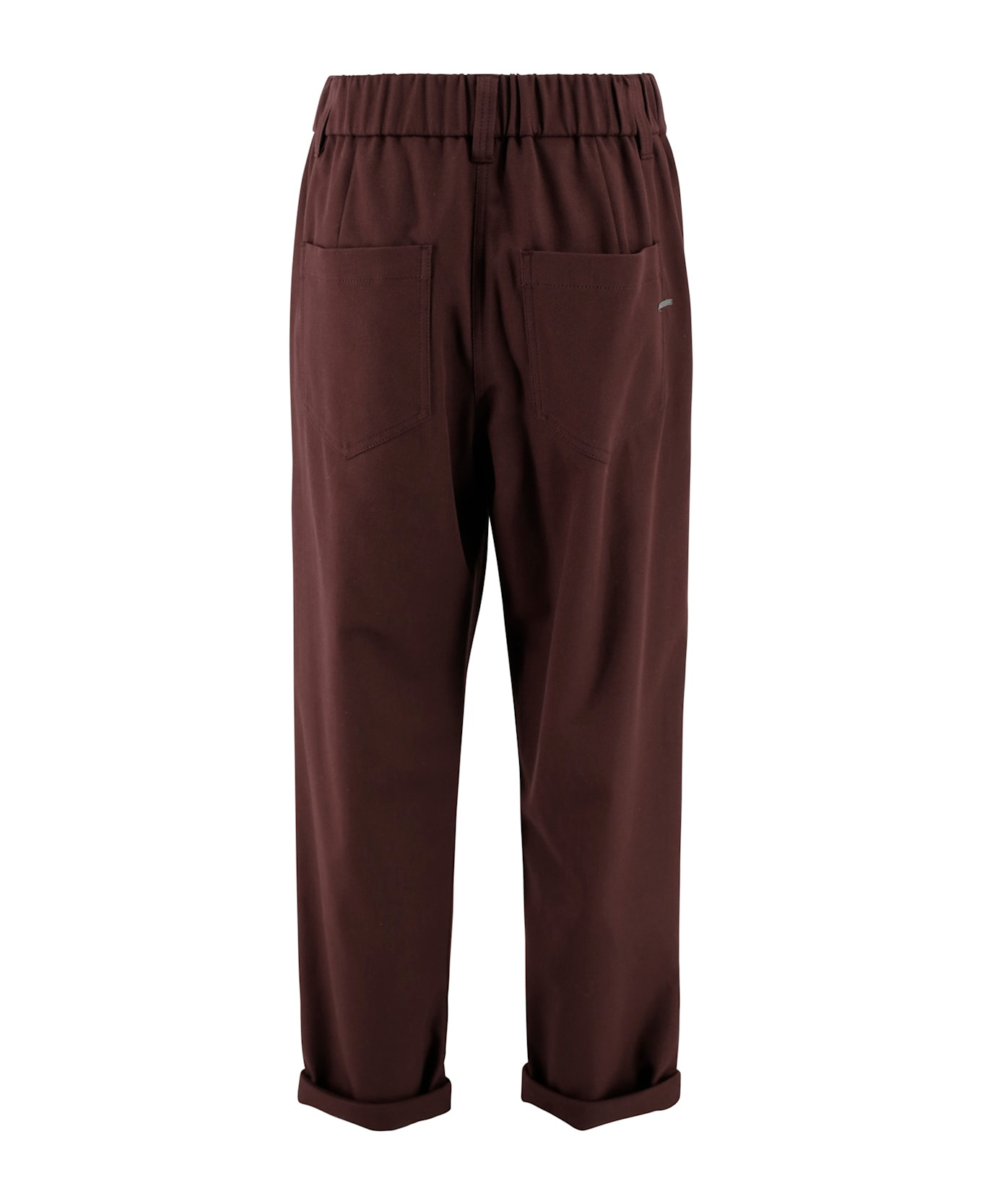 Baggy Cotton Trousers - 5