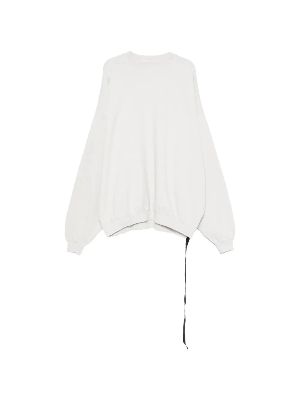 KNIT SWEATSHIRT - HUN CREWNECK MILK WASH - 1
