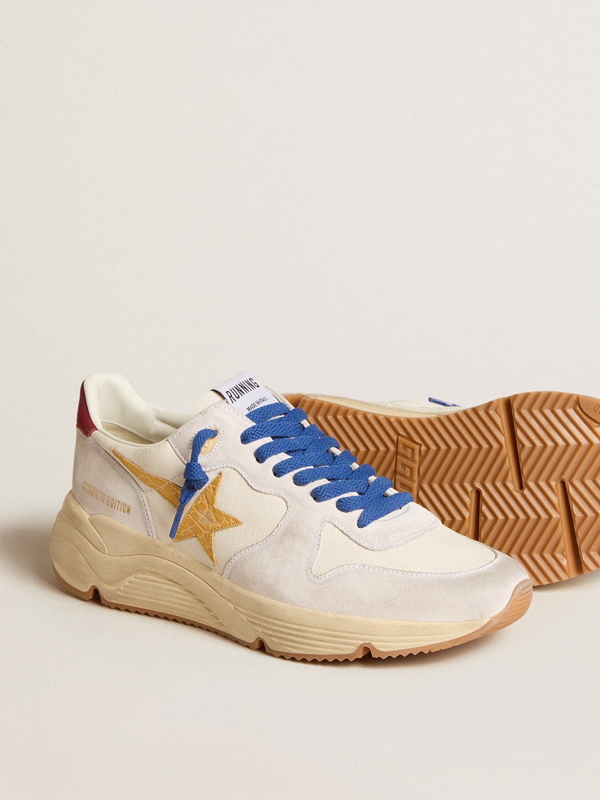 Running Sole LTD in nappa with leather star and suede heel tab - 3