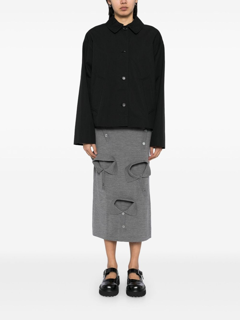 Moschino single-breasted jacket outlook