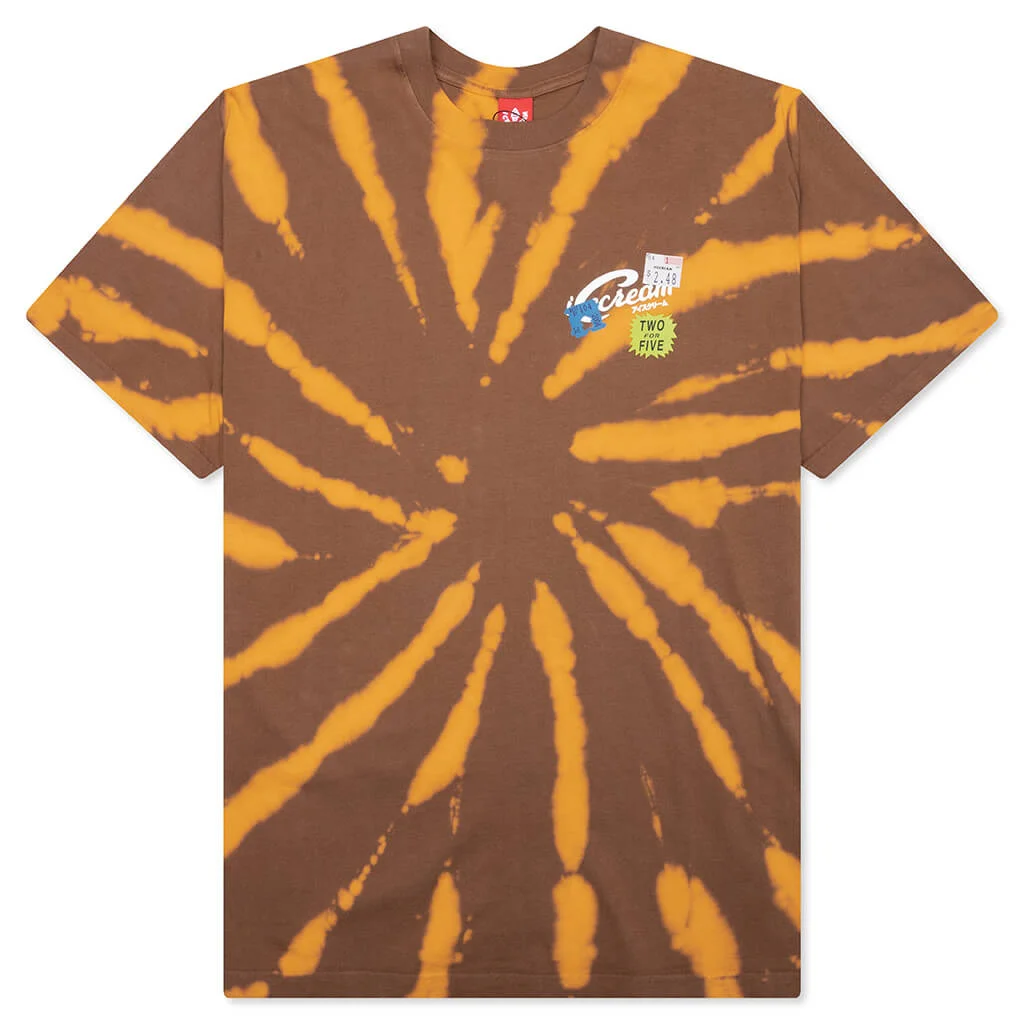 PRICE CHECK S/S KNIT - TOFFEE - 1