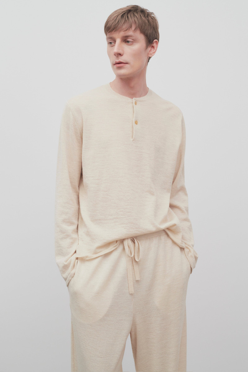 Ennio Top in Llama and Silk 3