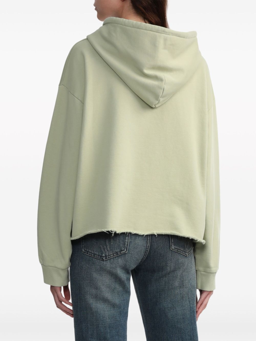 MM6 MAISON MARGIELA - Cropped Cotton Hoodie