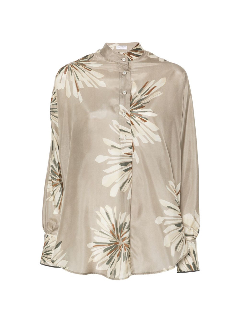 floral-print blouse 1