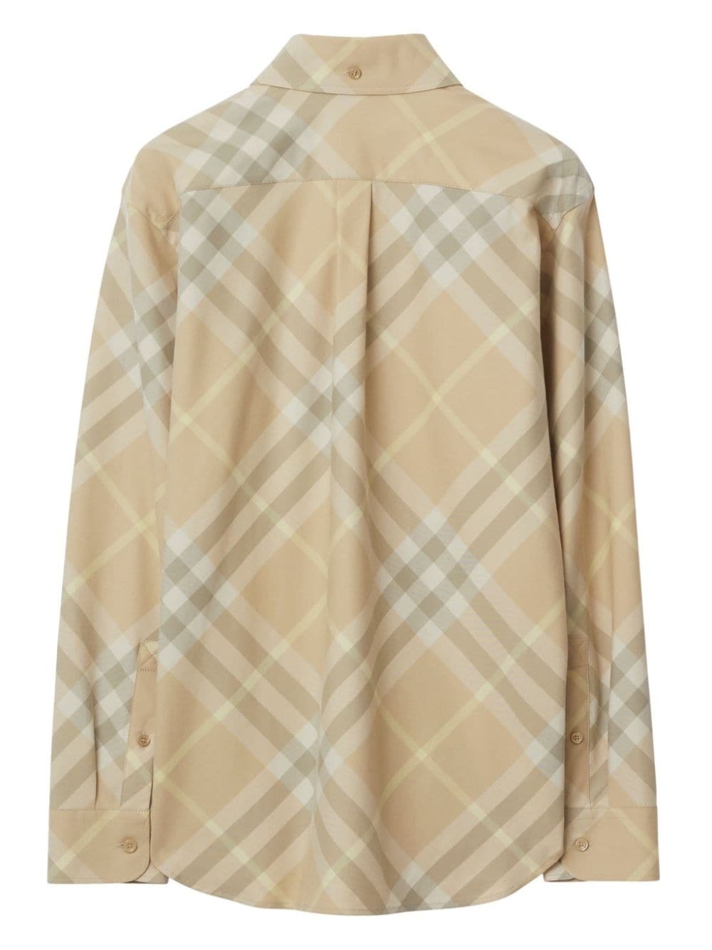 Vintage-check cotton shirt - 6