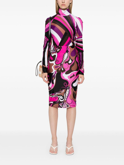 PUCCI Iride-print top outlook