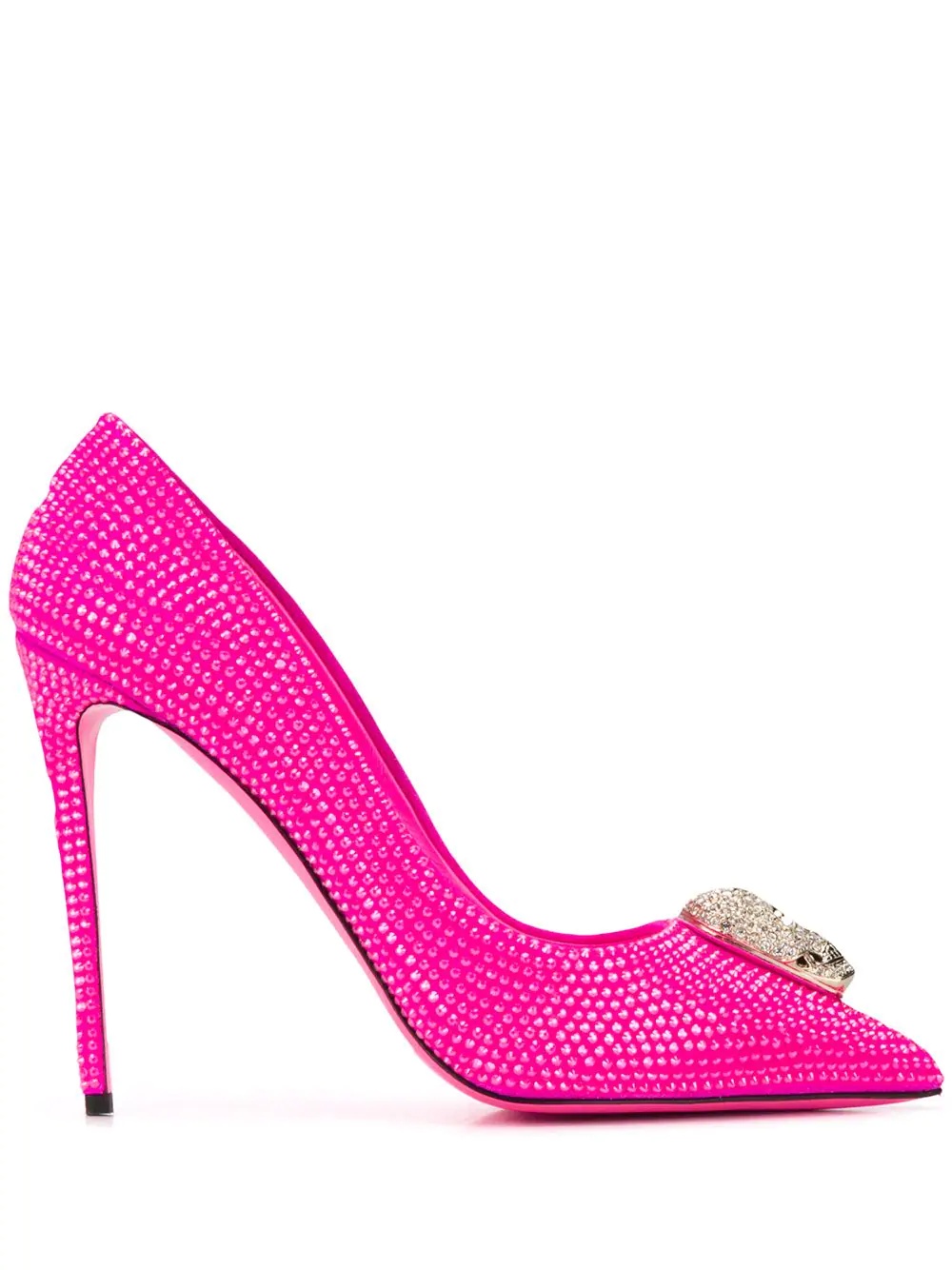 Decollete skull pumps - 1