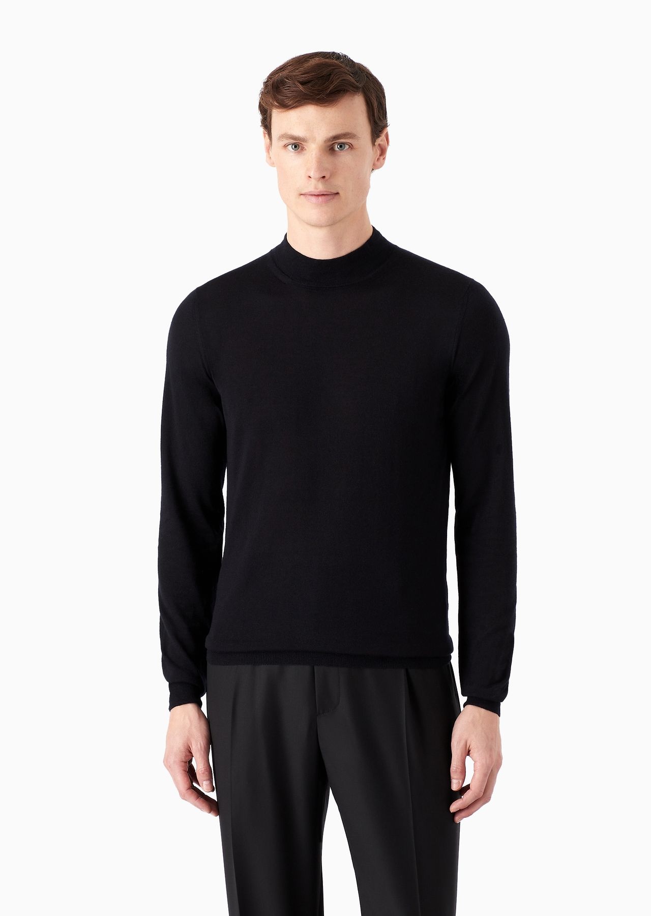 Icon cashmere mock-neck jumper - 2