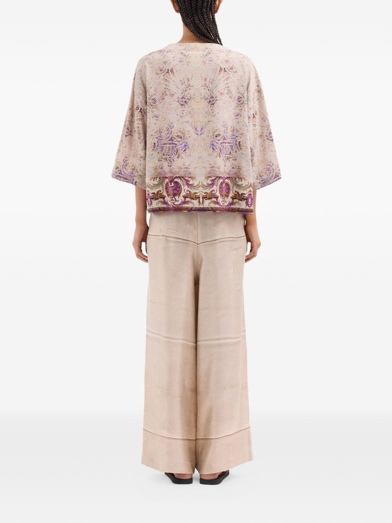 Adanastr paisley-print T-shirt 4