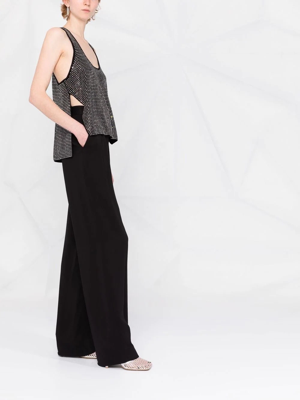 square mirrored vest top - 6