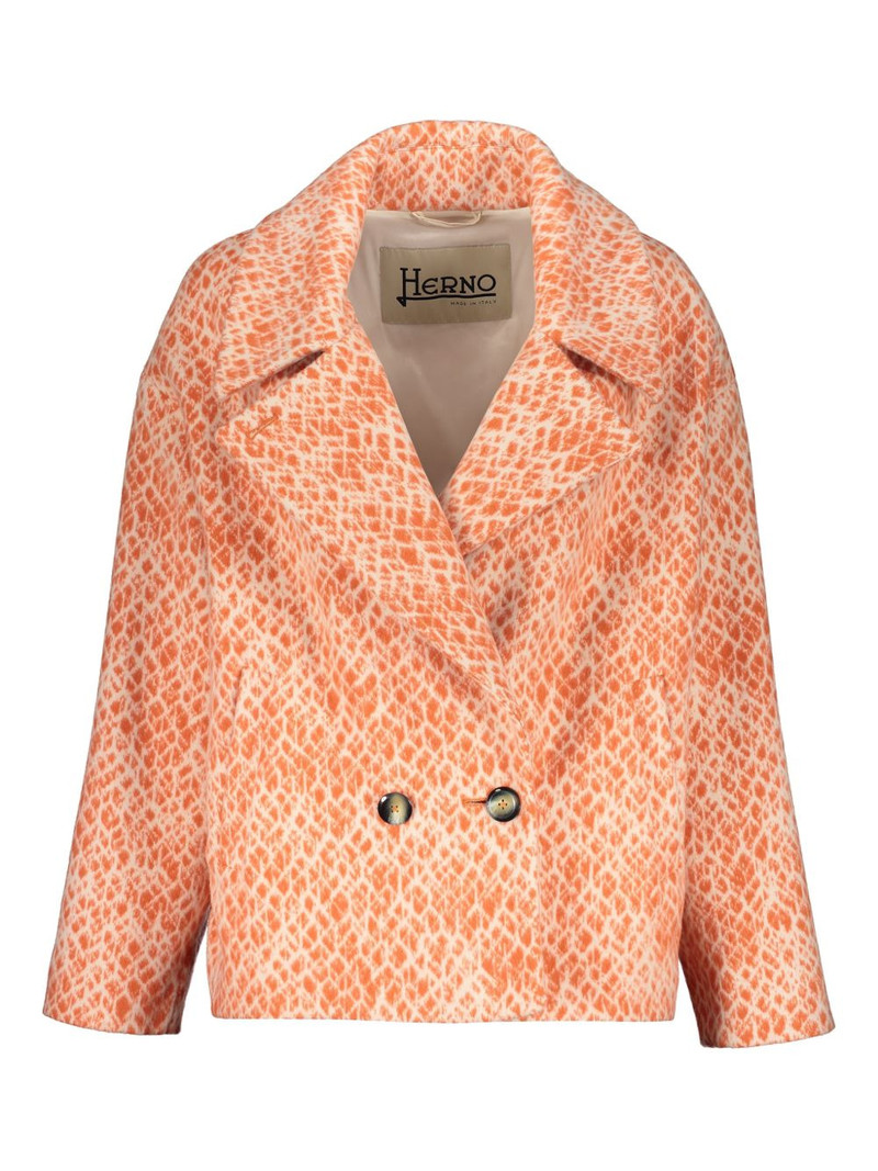 double-breasted lapel-collar jacket 1