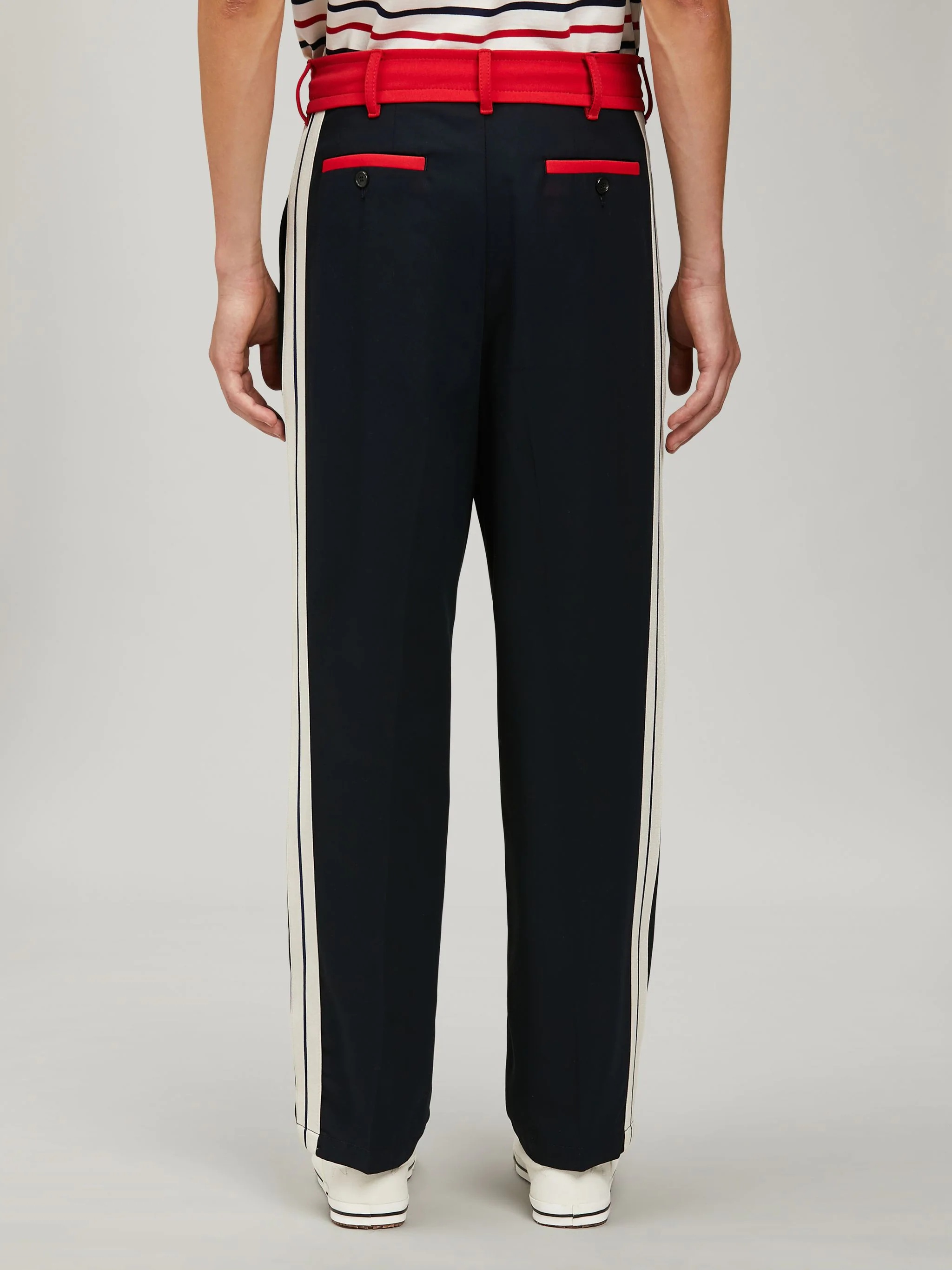 TRACK BELT PANTS - 5