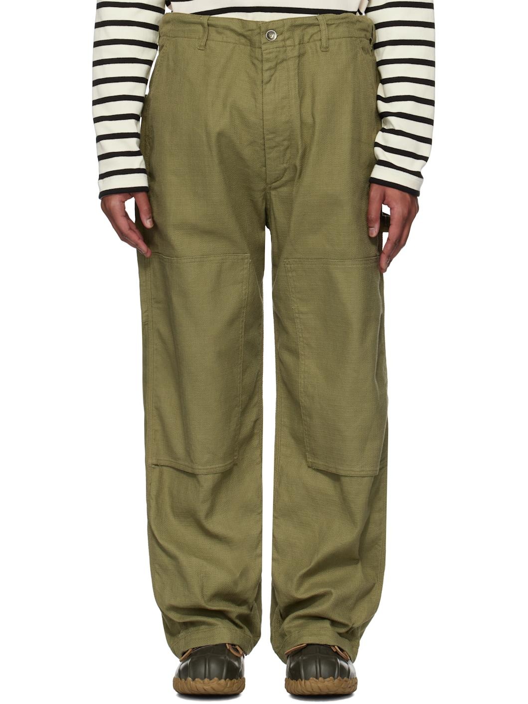 Khaki Painter Trousers - 1