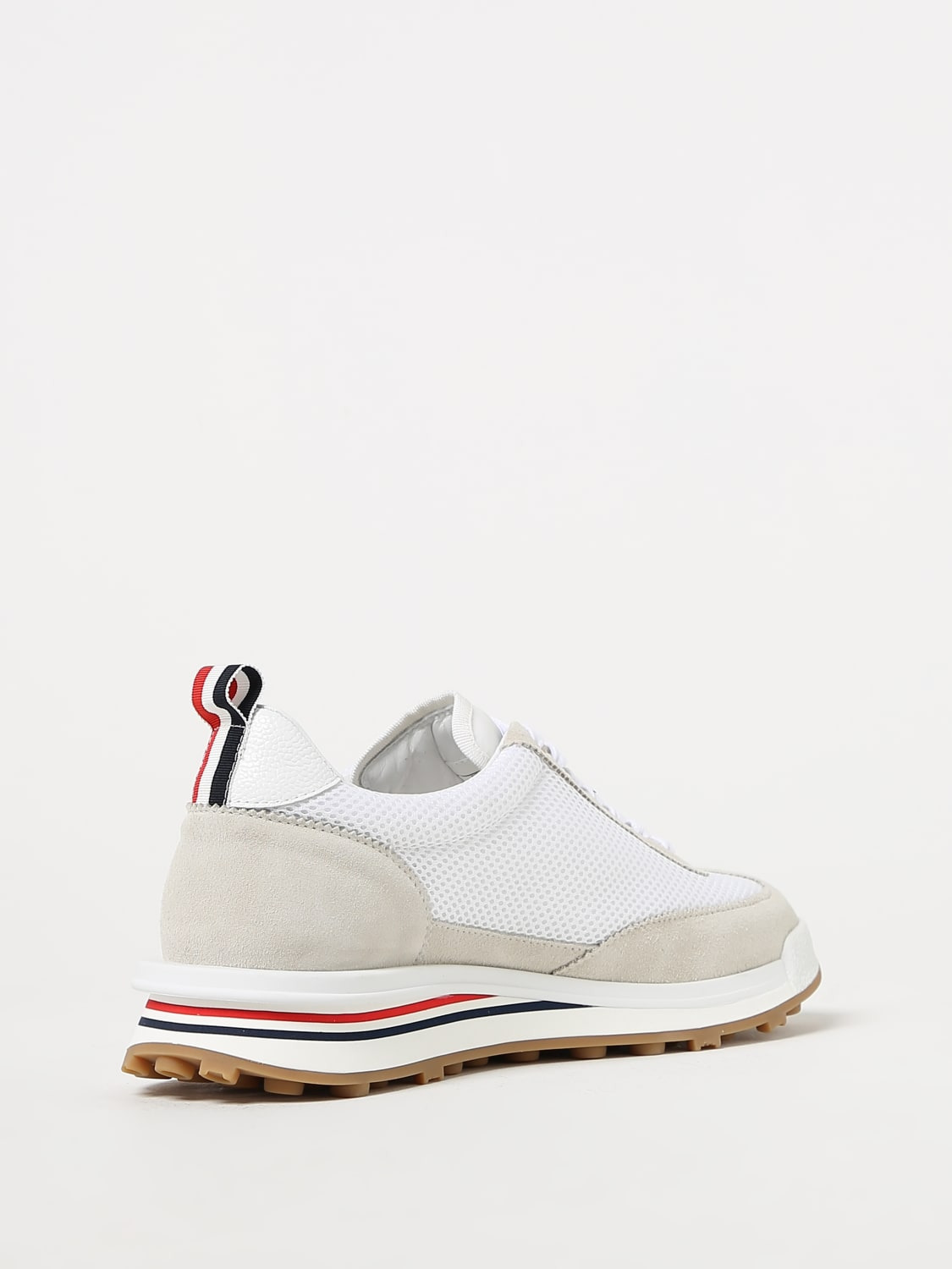 Thom Browne sneakers in mesh and suede - 3